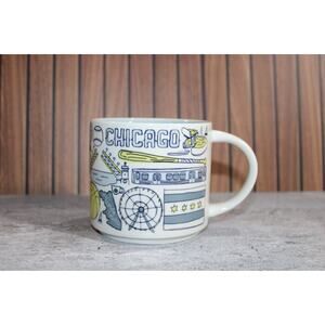 Starbucks Chicago Been There Series Mug 14 oz Windy City Coffee Cup EUC